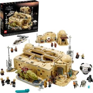 LEGO Star Wars 75290 Mos Eisley Cantina Bausatz – 3.187 Teile, Figuren inklusive, Ausstellungsmodell, Master Builder Serie