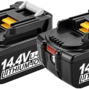 VOLT1799 14,4V 5,0Ah Lithium-Ionen Ersatzakku für Makita BL1430, BL1415, BL1440 – 2er-Set