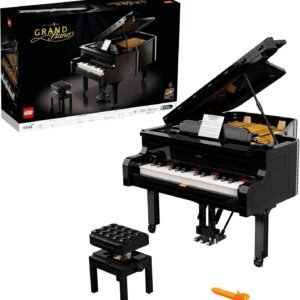 LEGO Ideas Konzertflügel 21323 – Funktionierendes Klavier-Modell für Erwachsene, 3662 Teile