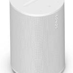 Sonos Era 100 Smart Speaker – Stereo WLAN & Bluetooth Lautsprecher, Trueplay, Amazon Alexa kompatibel, AUX-Unterstützung – Weiß