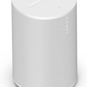 Sonos Era 100 Smart Speaker – Stereo WLAN & Bluetooth Lautsprecher, Trueplay, Amazon Alexa kompatibel, AUX-Unterstützung – Weiß