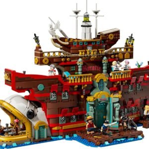 LEGO ONE PIECE Baratie – Schwimmendes Restaurant 75640, Modellbausatz für Erwachsene, 3402 Teile